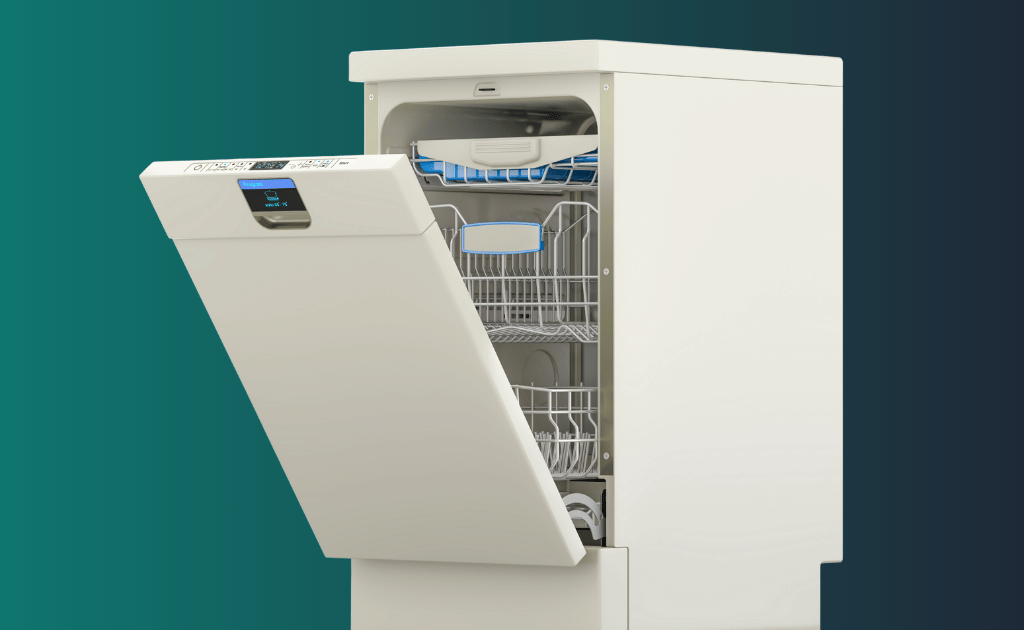 best quiet countertop dishwasher for small apartment