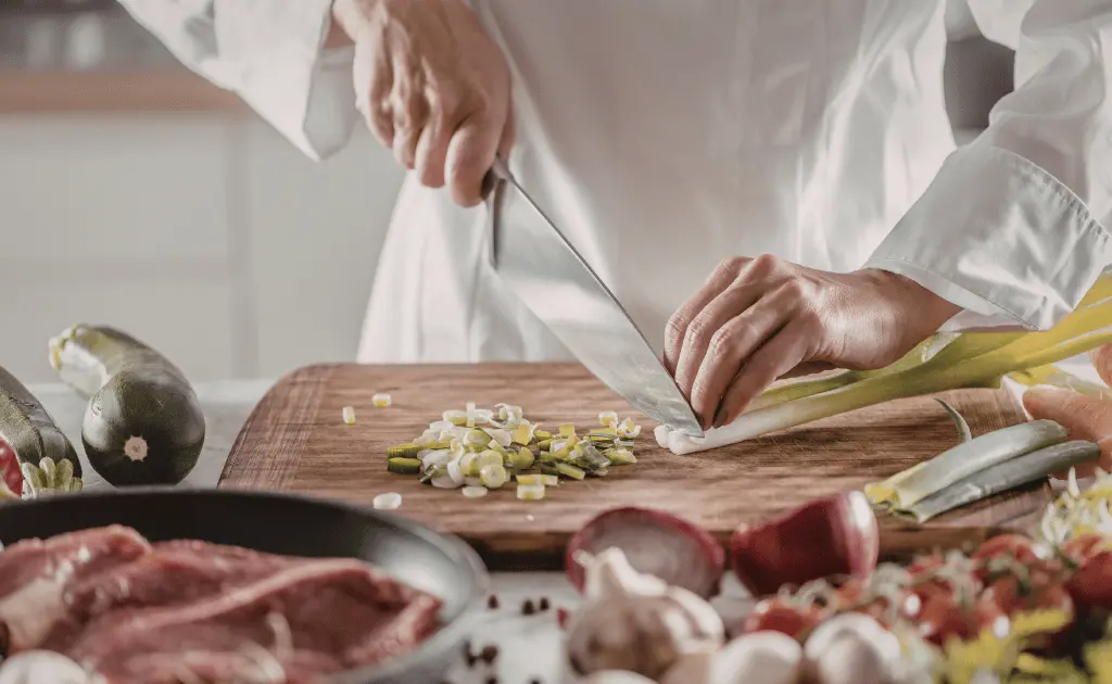 must have kitchen gadgets arranged on kitchen counter